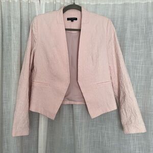 Mario Serrani Cotton Pink Crop Blazer Size 8